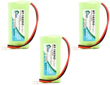 Комплект от 3 теми - Подмяна на батерията Uniden DCX400 - Съвместим с акумулаторна батерия за безжичен телефон Uniden (700 mah 2,4 В NI-MH)