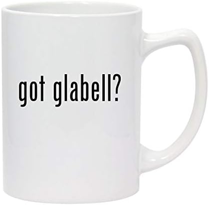 Molandra Products получи glabell? - 14 грама Бели Керамични чаши Кафе Държавник